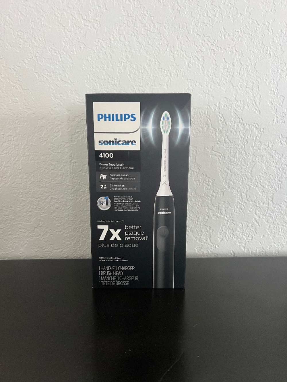 NEW Philips Sonicare - 4100 Power Toothbrush - Black